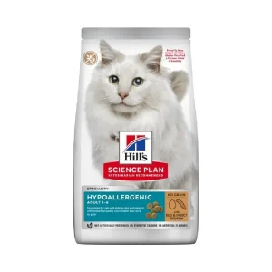 Hill’S Science Plan Hypoallergenic Adult Cat Food No Grain Egg & Insect Protein 1.5Kg