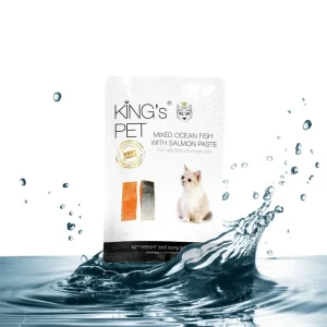 Kings pet Mixed Ocean Fish And Salmon Paste From 1 Month Old 70g Pouch