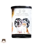 Kings pet Mixed Chicken & Pineapple paste for Adult Cats and Dogs 380g