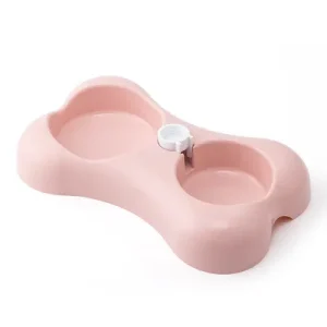 Bone Shape Pet Water Drinker and Food Bowl