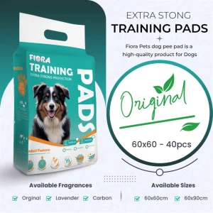 Puppy Training Pee Pads 60 CM x 60 CM (40 Pcs)