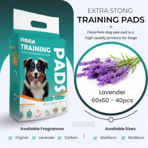 Puppy Training Pee Pads 60 CM x 90 CM Lavender Scented (25 Pcs)
