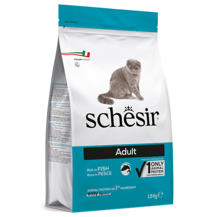 Schesir Cat Dry Food - Fish 1.5Kg