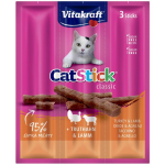 Vitakraft Cat Stick Turkey and Lamb 18g (3 Sticks)