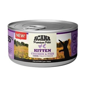 ACANA Premium Pate Complete Wet Kitten Food, Chicken & Fish, 85g
