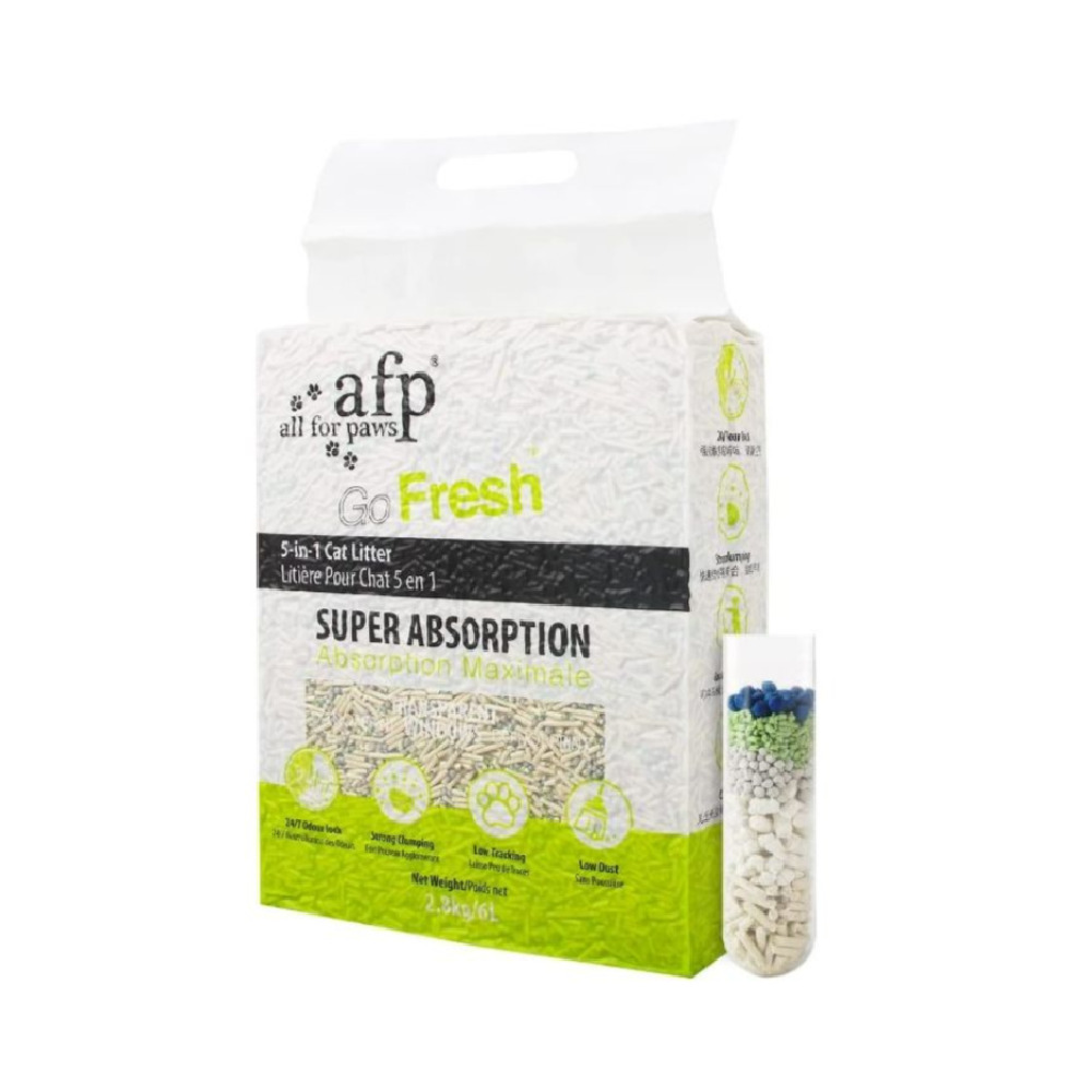 AFP Clumping 5-in-1 Cat Litter Tofu 6 L