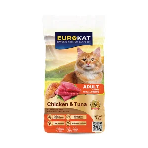EuroKat Chicken & Tuna Flavor Cat Food 2.5 kg