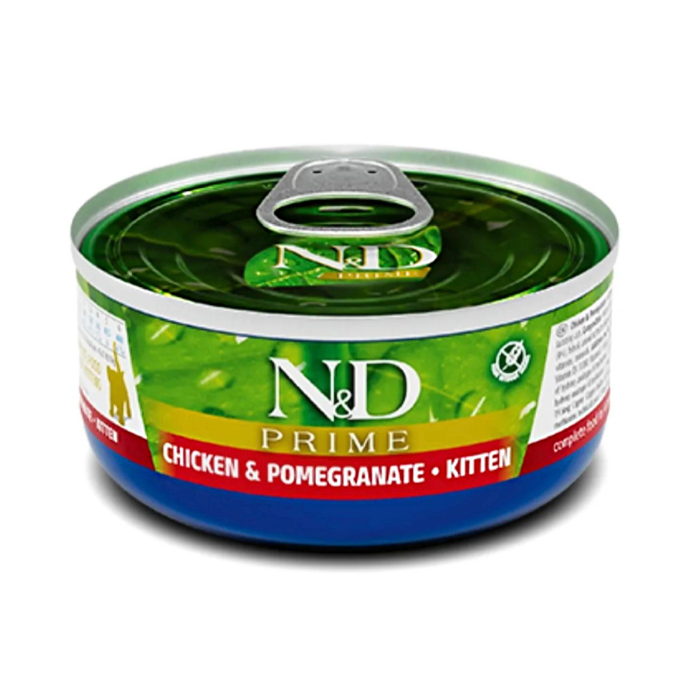 Farmina N&D Prime Chicken & Pomegranate Kitten Wet Food 70g