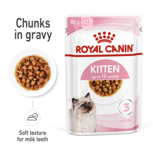 Royal Canin - Feline Health Nutrition Kitten Gravy (Wet Food - Pouch) 85 g