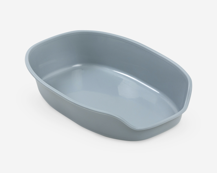 Gemini Cat Litter Tray Small Blue 28 x 42 x 9 cm