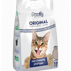 Purrify Bentonite Cat Litter Original 10L-Lavender